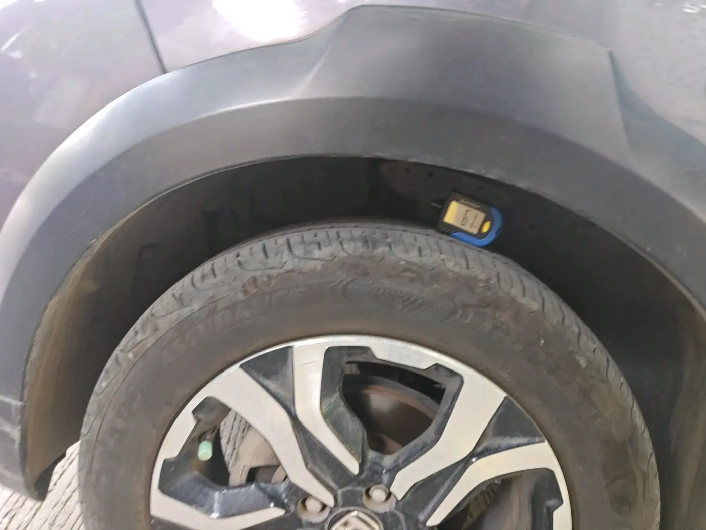 2020 Honda WR-V 1.2L I-VTEC VX MT, Petrol, Manual, 1,00,681 km, tyre