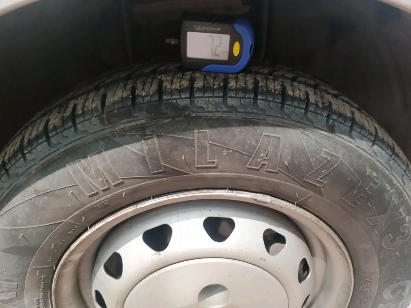2018 Tata Tiago XM PETROL, CNG, Manual, 56,873 km, tyre