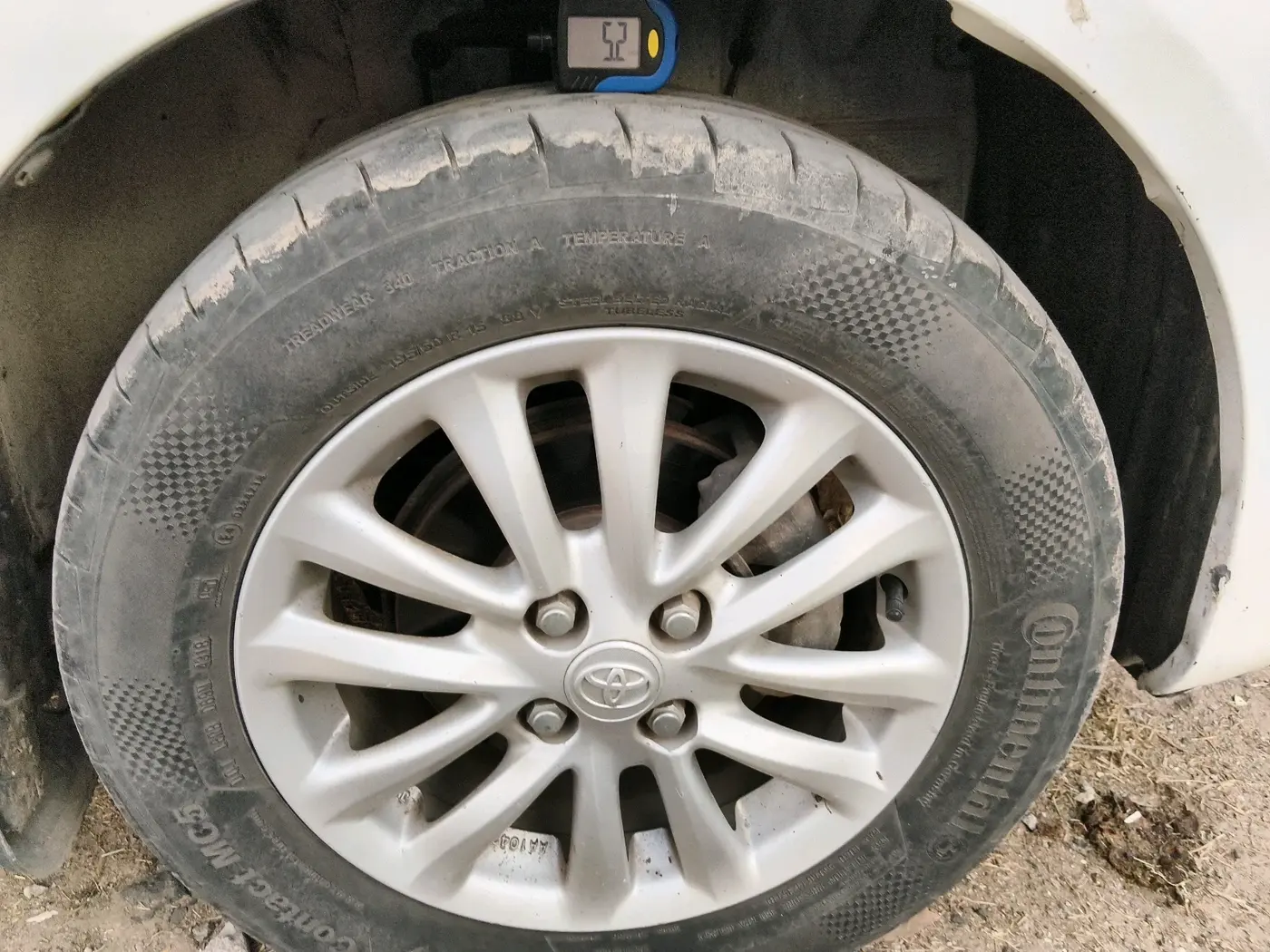 2011 Toyota Etios VX, Petrol, Manual, 72,441 km, tyre