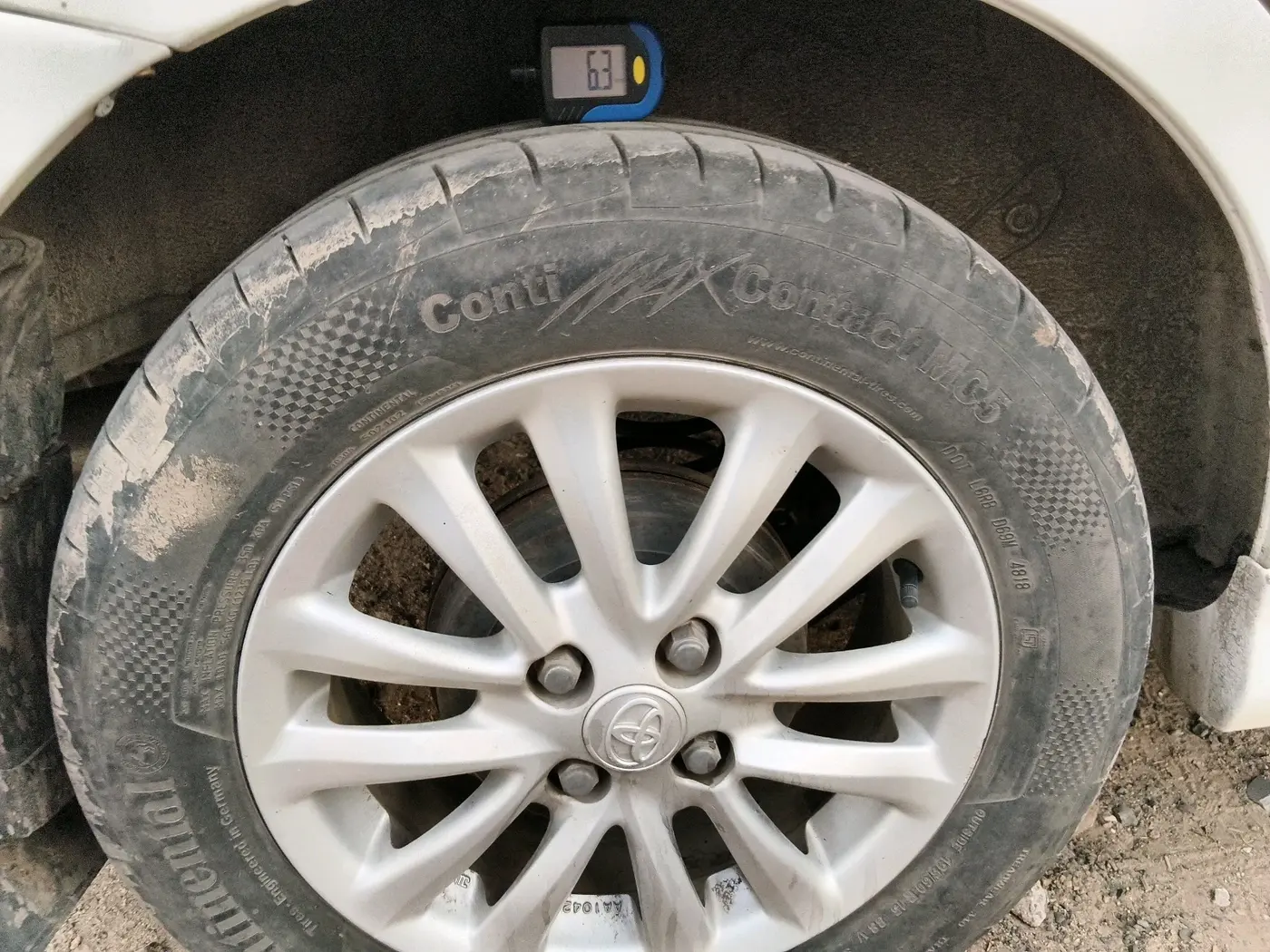 2011 Toyota Etios VX, Petrol, Manual, 72,441 km, tyre