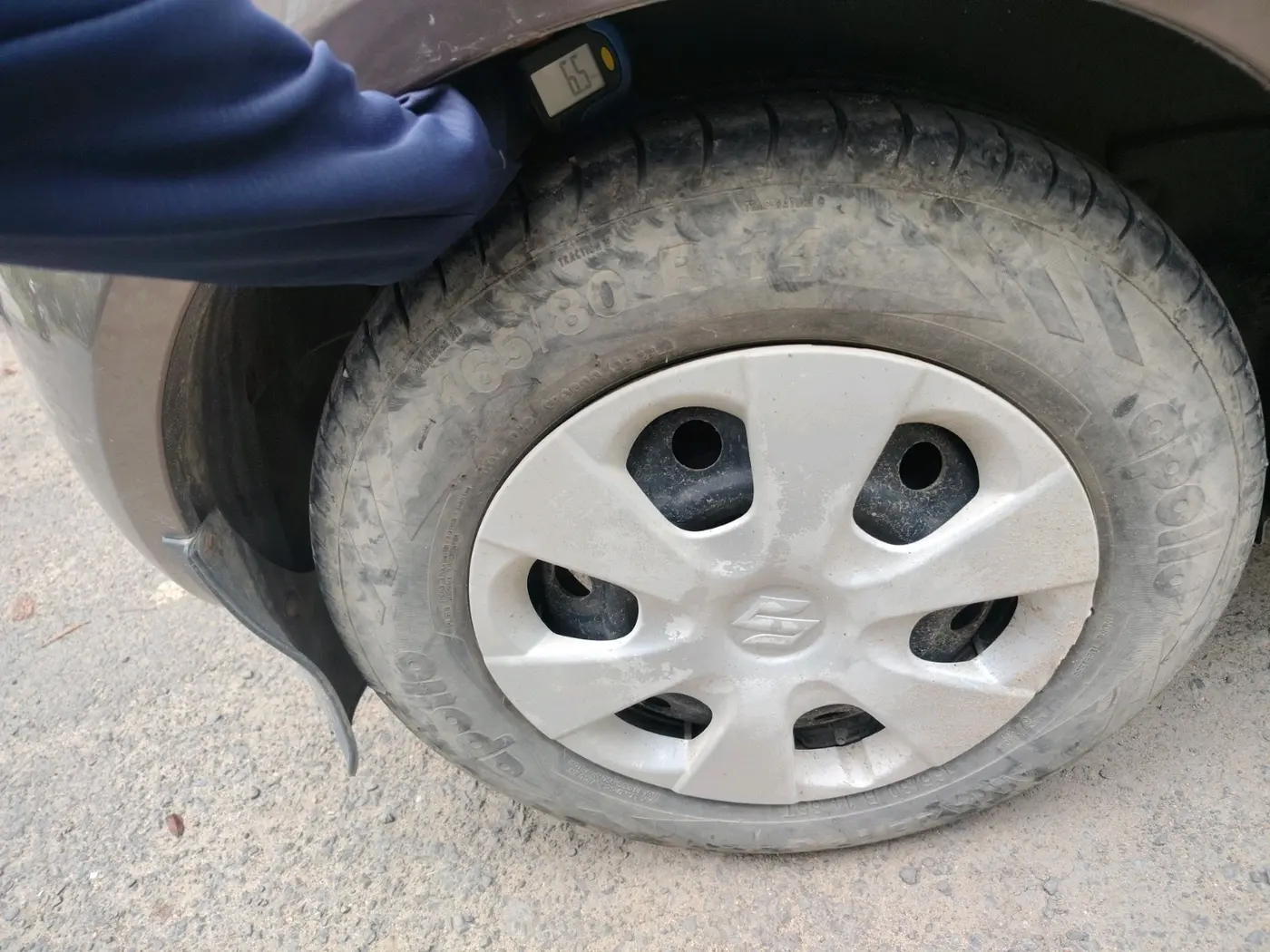 2011 Maruti Ritz VXI, Petrol, Manual, 31,288 km, tyre