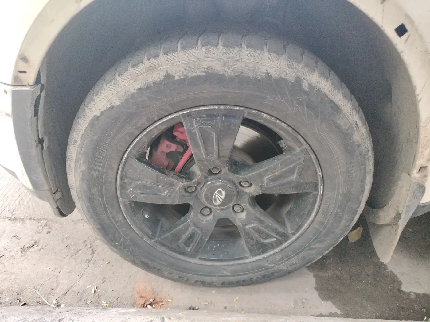 2012 Mahindra XUV500 W8, Diesel, Manual, 84,271 km, tyre