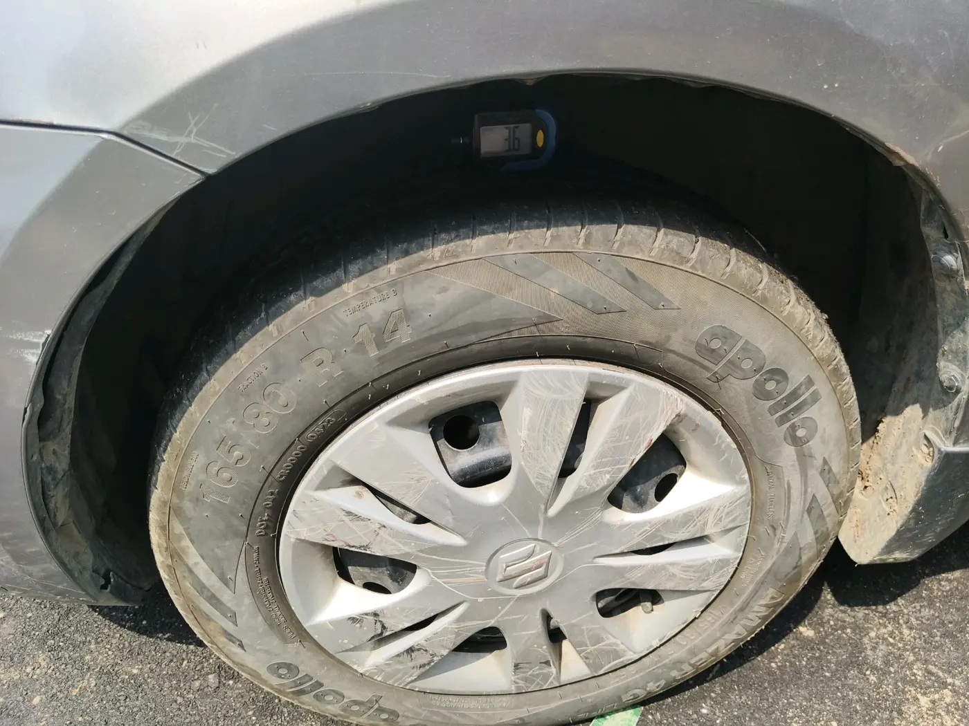 2012 Maruti Swift Dzire VXI, Petrol, Manual, 27,330 km, tyre