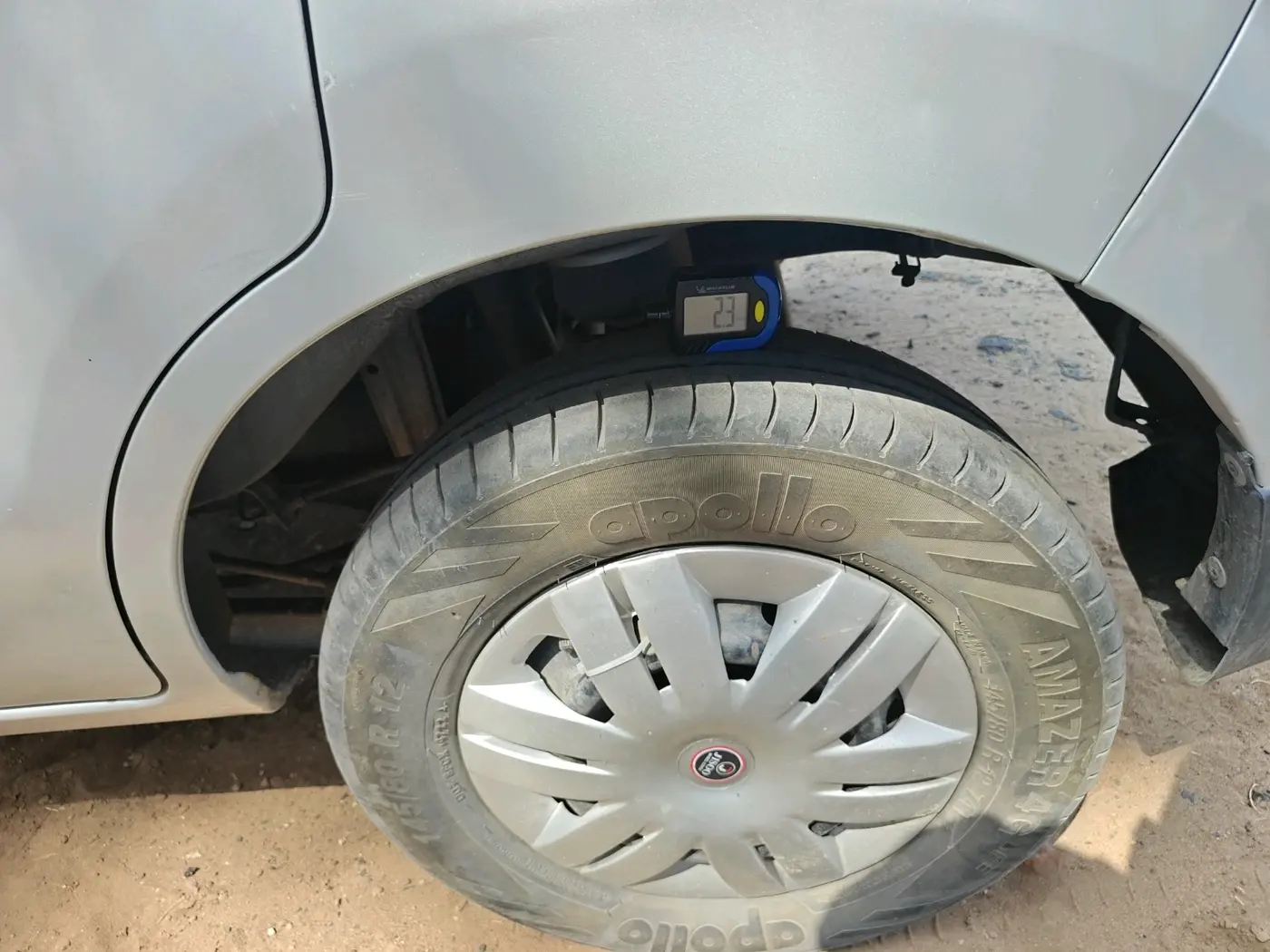 2012 Maruti Alto 800 LXI, CNG, Manual, 67,109 km, tyre