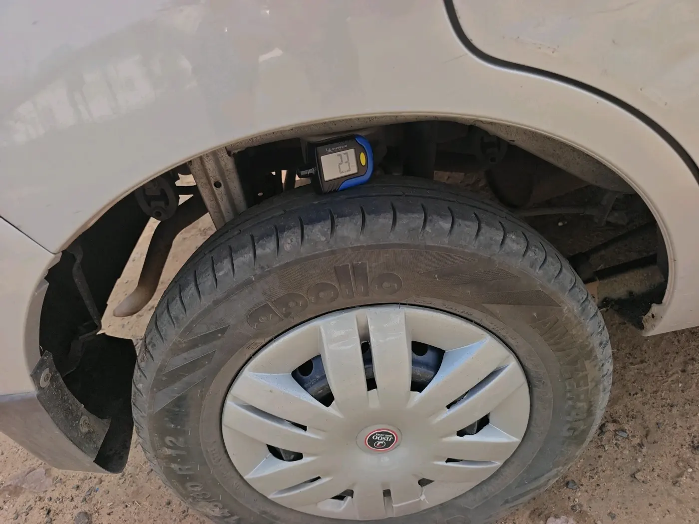 2012 Maruti Alto 800 LXI, CNG, Manual, 67,109 km, tyre