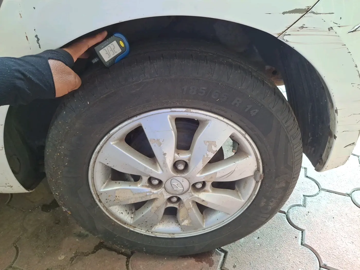 2012 Hyundai i20 ASTA 1.2, Petrol, Manual, 69,237 km, tyre