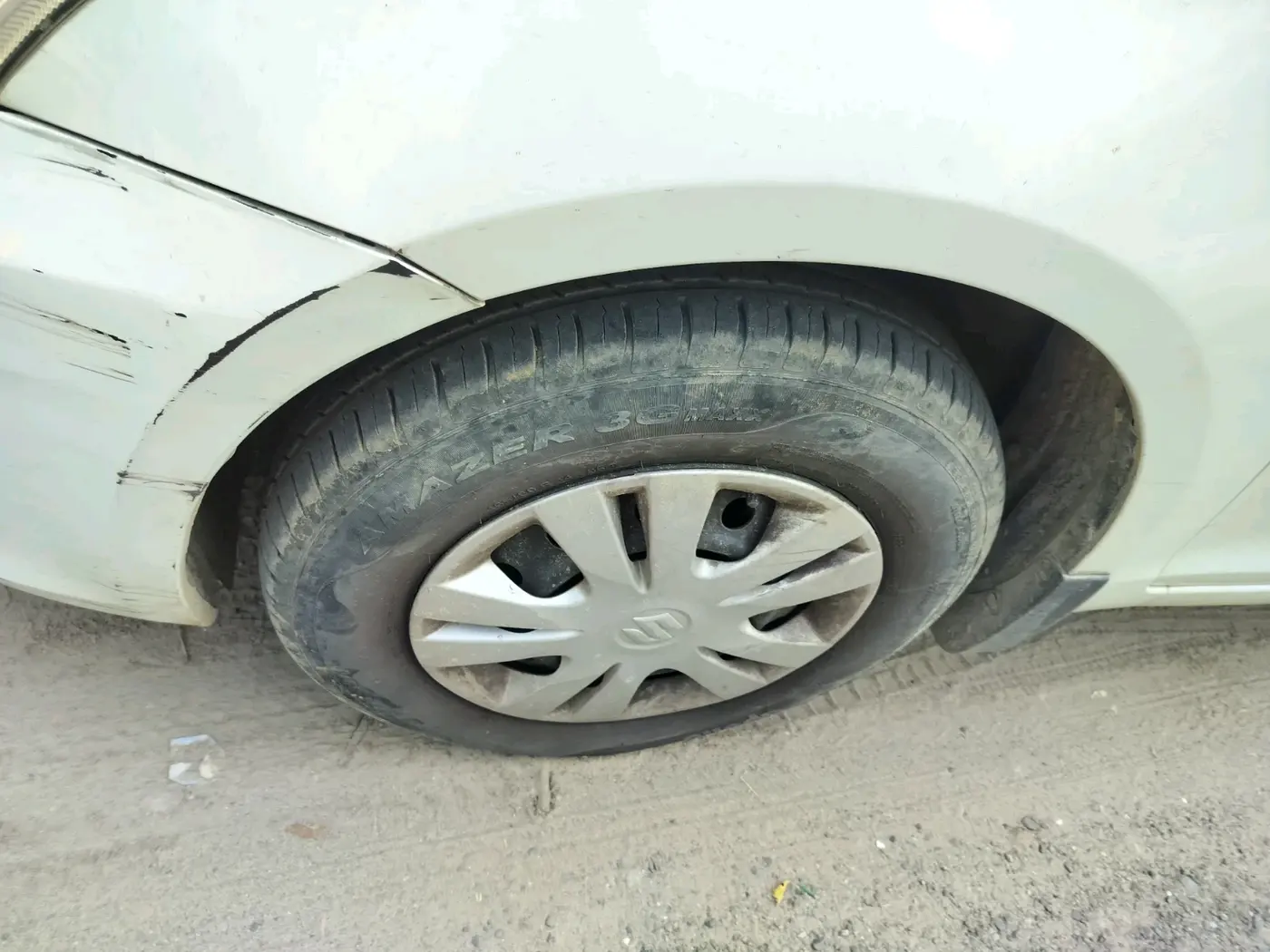 2012 Maruti Swift Dzire VXI, Petrol, Manual, 71,587 km, tyre