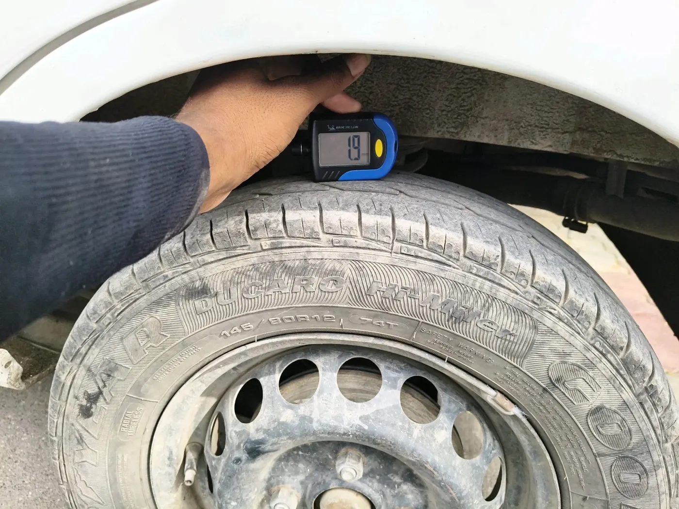 2018 Maruti Alto 800 LXI, Petrol, Manual, 81,071 km, tyre