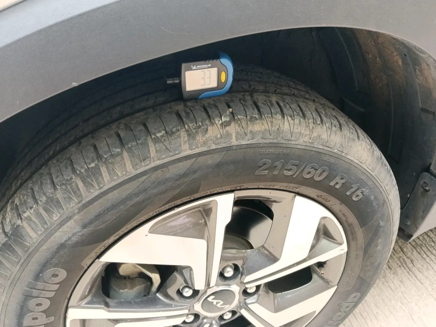 2022 KIA SONET HTX 1.5, Diesel, Manual, 51,429 km, tyre