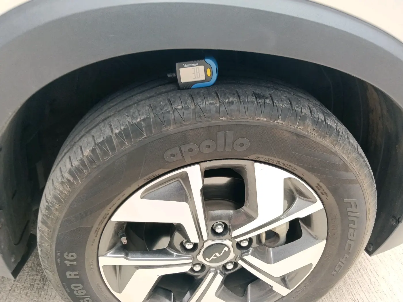 2022 KIA SONET HTX 1.5, Diesel, Manual, 51,429 km, tyre