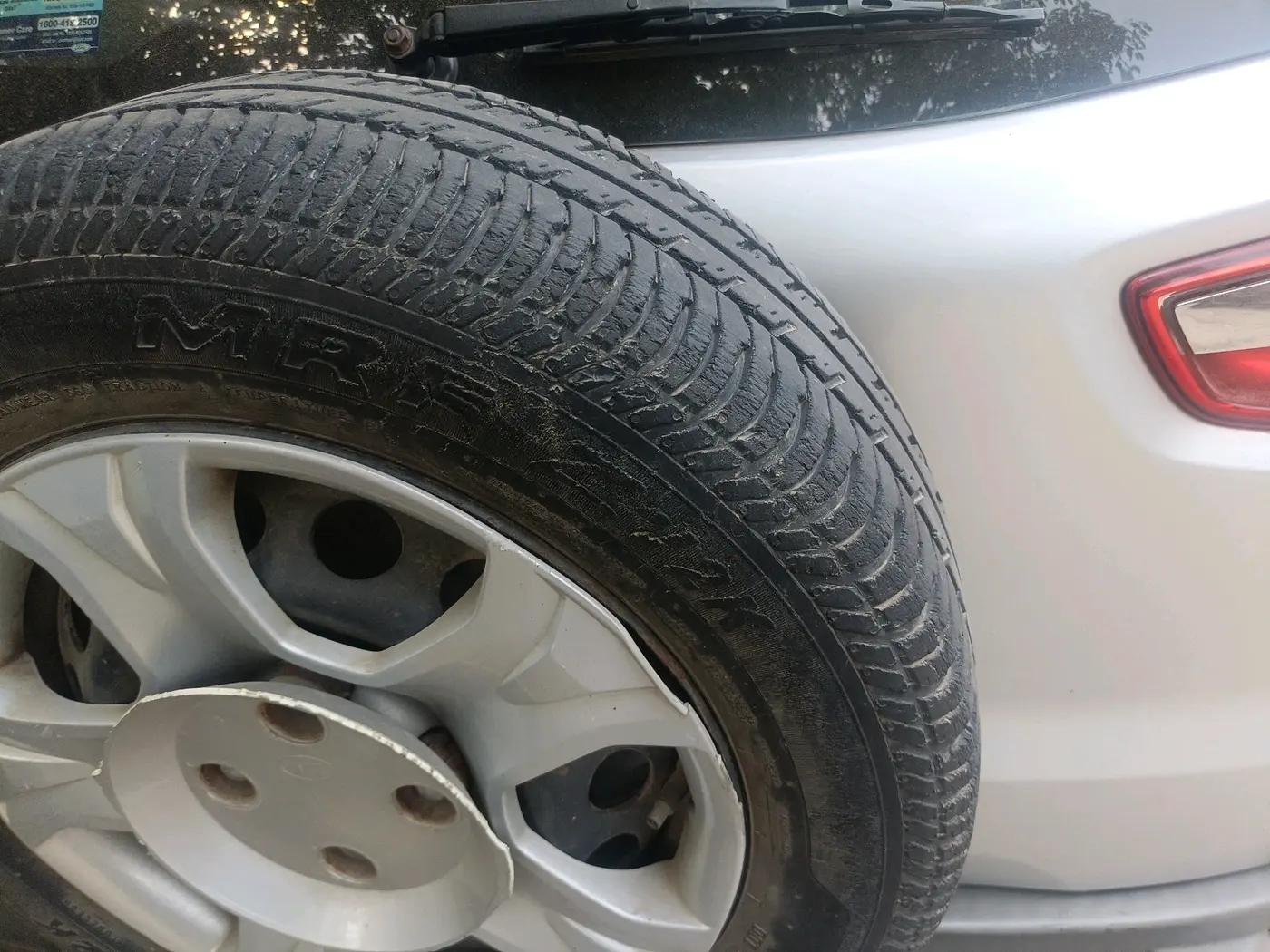 2016 Ford Ecosport TREND 1.5L PETROL, Petrol, Manual, 82,666 km, tyre