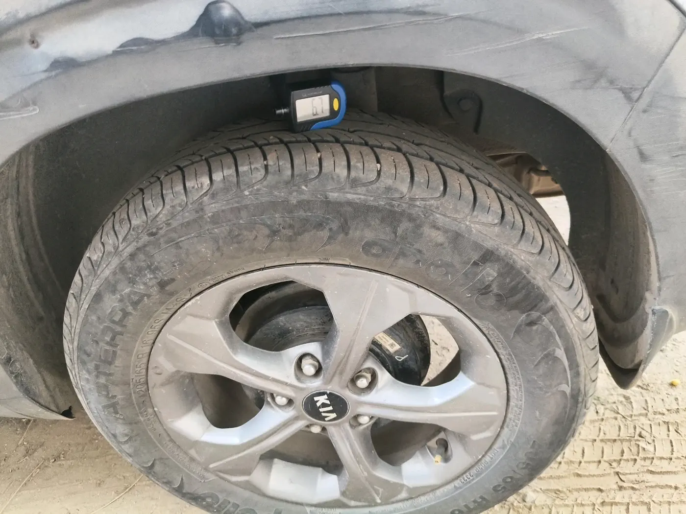 2020 KIA SELTOS HTK PLUS 1.5, Petrol, Manual, 1,11,293 km, tyre