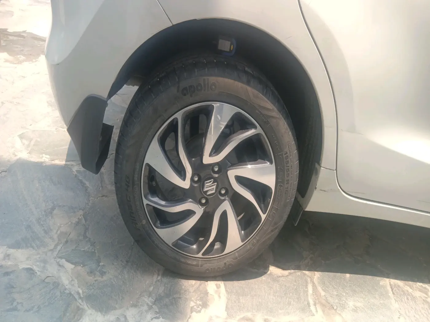 2019 Maruti Baleno ALPHA CVT PETROL 1.2, Petrol, Automatic, 48,553 km, tyre