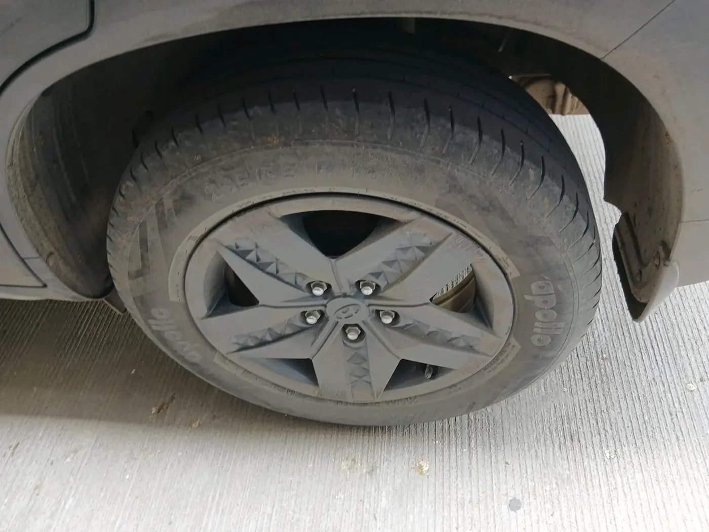 2021 Hyundai Creta S 1.5 PETROL, Petrol, Manual, 50,446 km, tyre