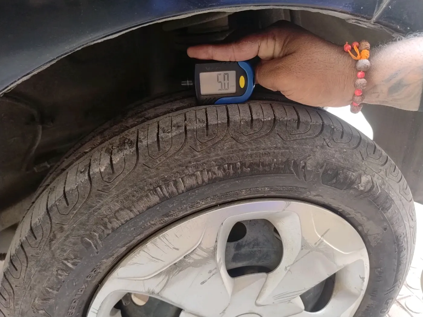 2024 Tata TIGOR XM CNG, CNG, Manual, 54,981 km, tyre