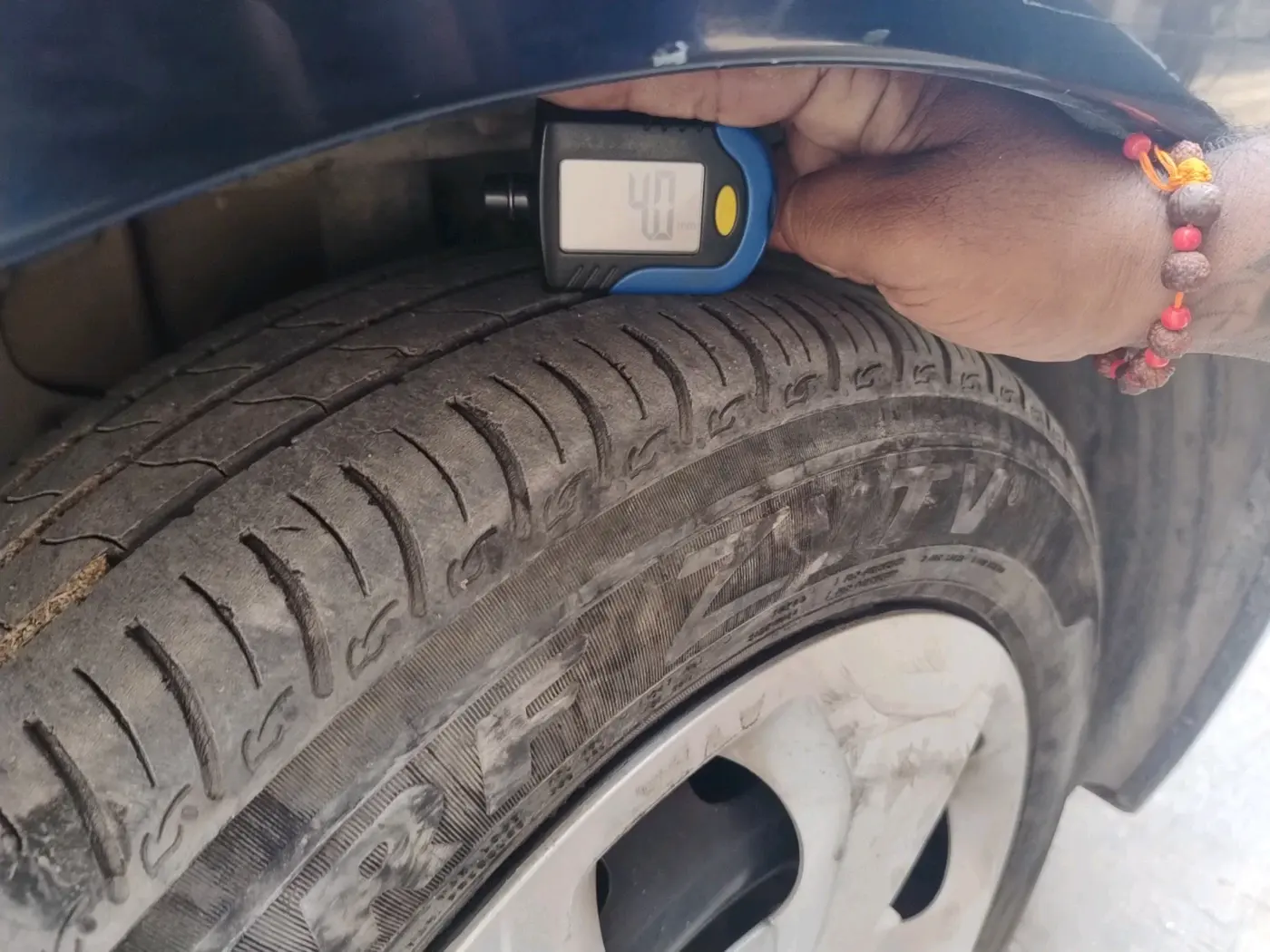 2024 Tata TIGOR XM CNG, CNG, Manual, 54,981 km, tyre