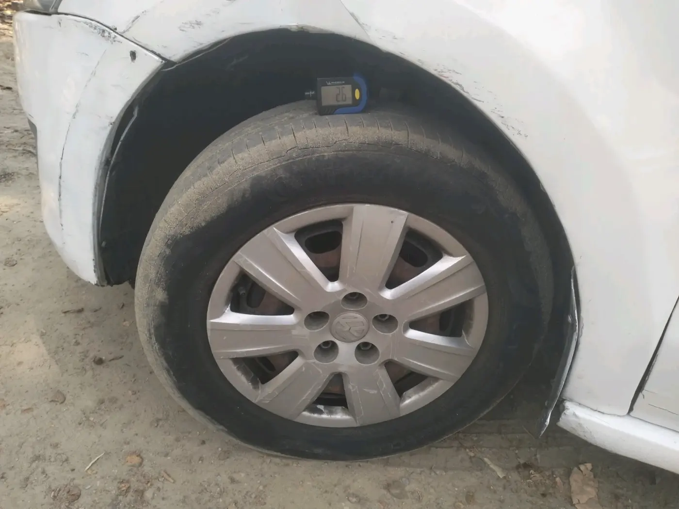 2012 Volkswagen Polo TRENDLINE 1.2L DIESEL, Diesel, Manual, 1,09,296 km, tyre