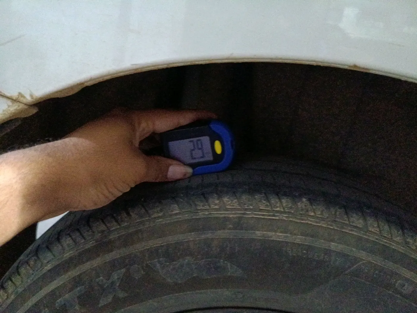 2021 Maruti Dzire VXI, Petrol, Manual, 1,06,972 km, tyre