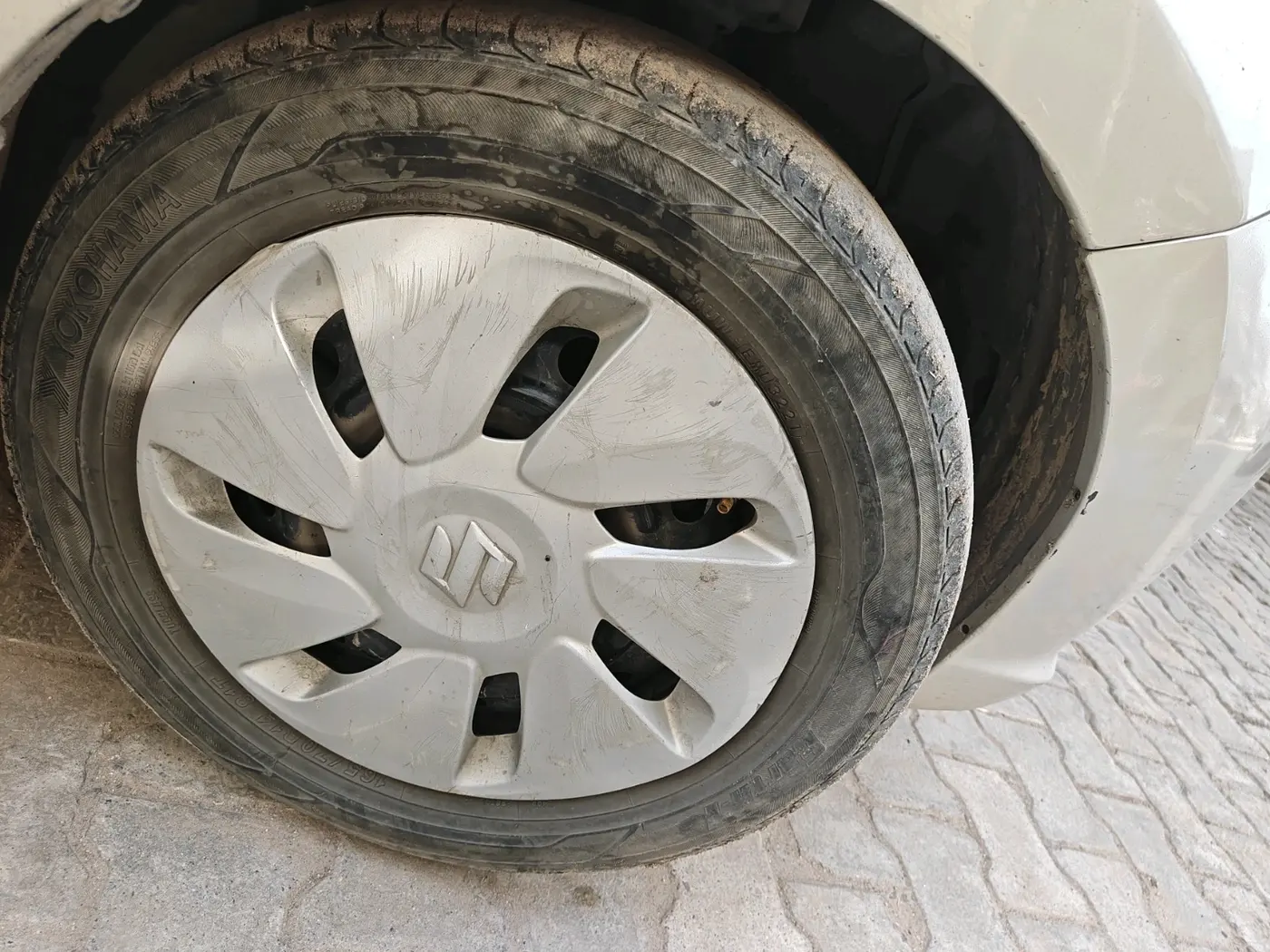 2017 Maruti Celerio VXI CNG, CNG, Manual, 1,37,000 km, tyre