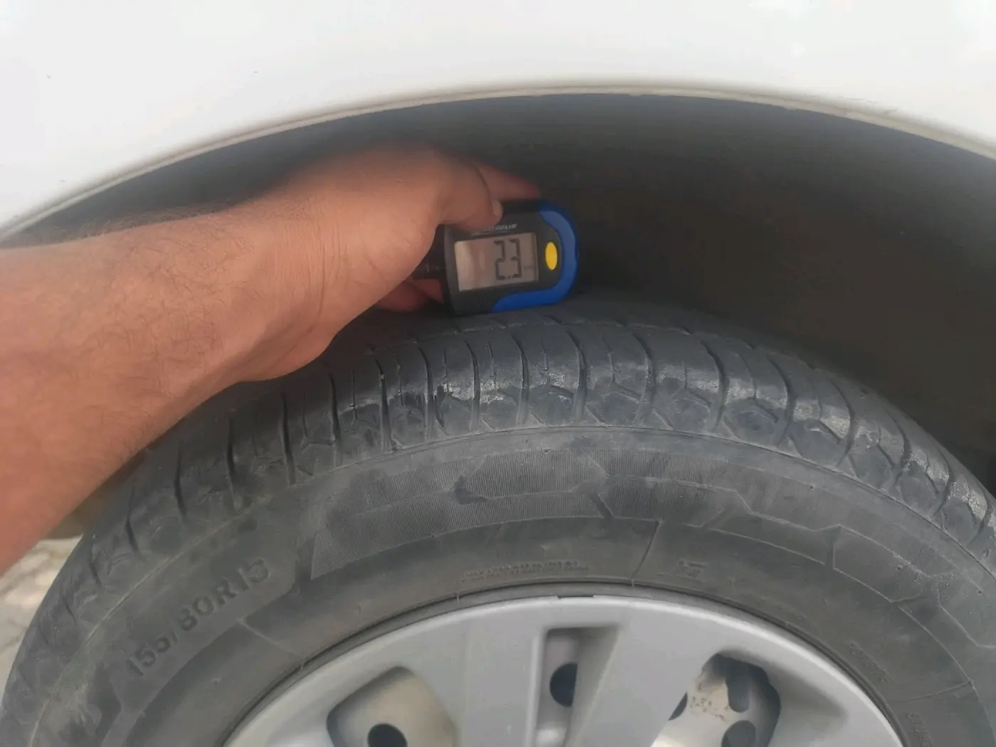 2019 Maruti New Wagon-R LXI CNG 1.0, CNG, Manual, 82,349 km, tyre