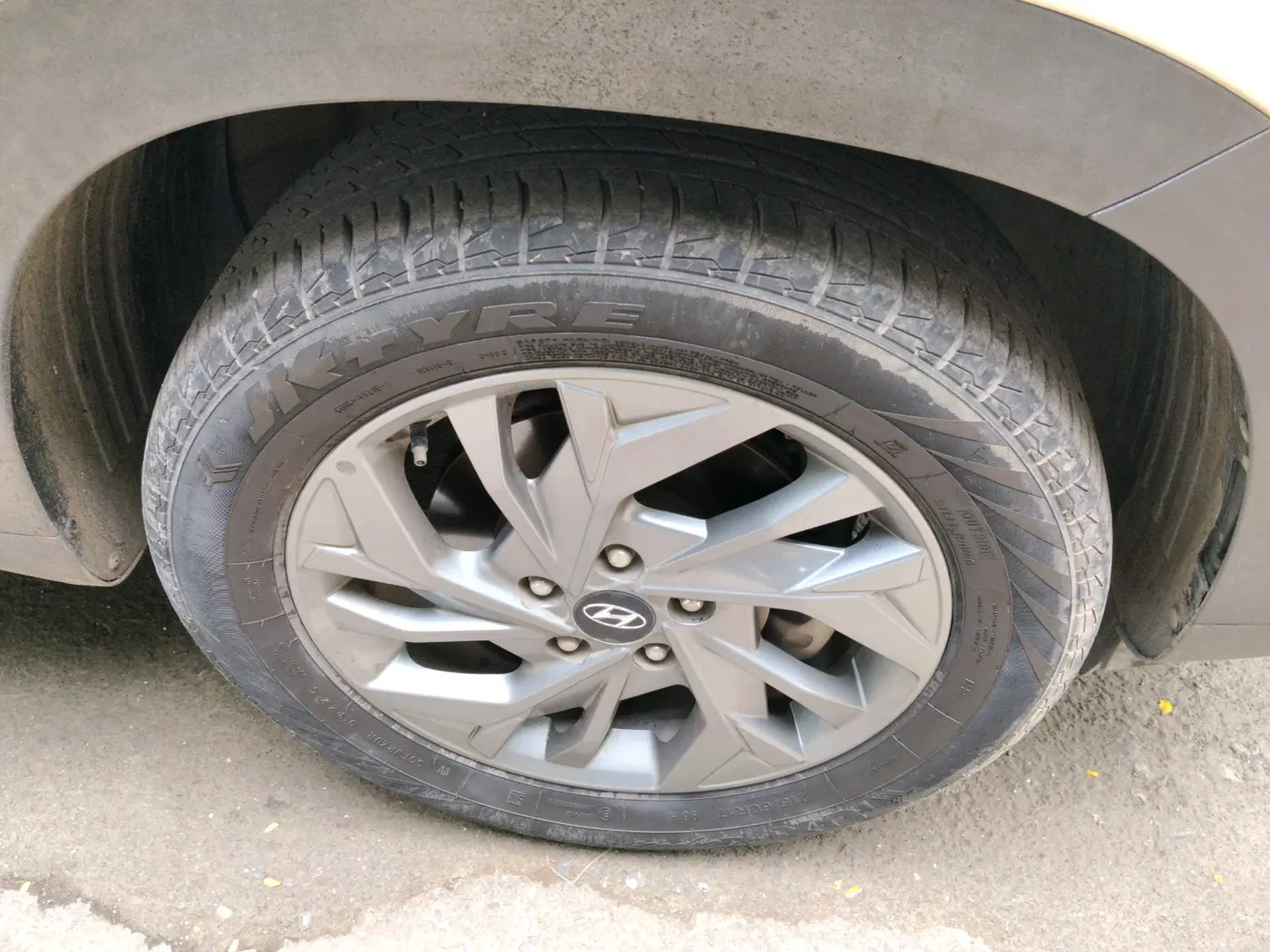 2022 Hyundai Creta SX (O) 1.4 TURBO DCT, Petrol, Automatic, 31,160 km, tyre