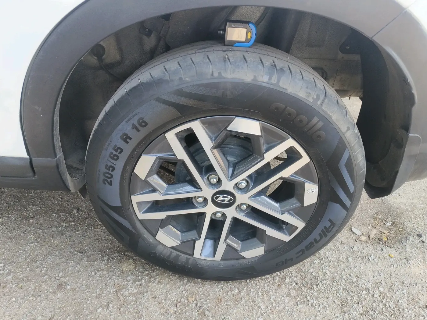 2019 Hyundai VENUE S 1.0 TURBO MT, Petrol, Manual, 86,567 km, tyre