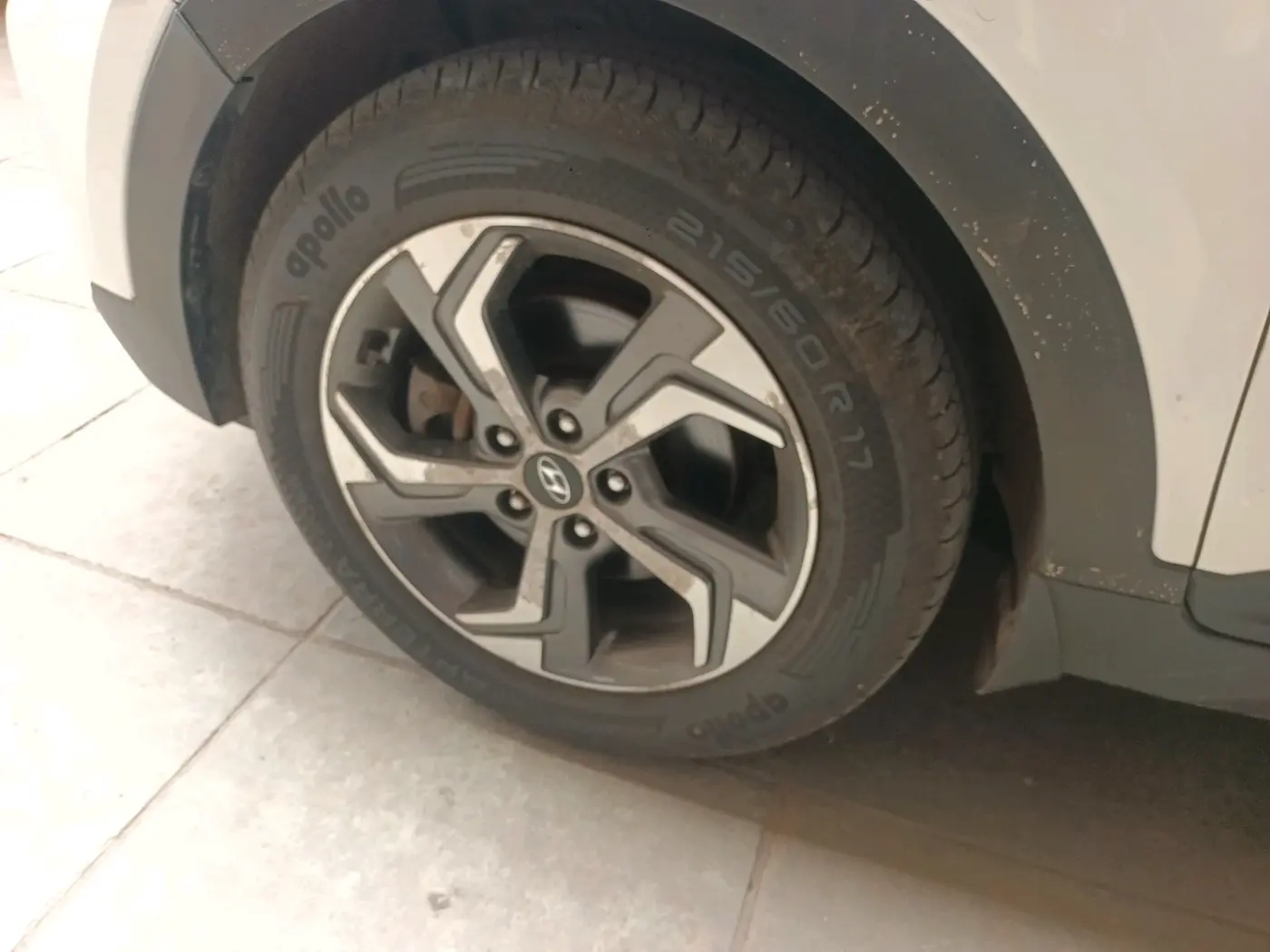 2018 Hyundai Creta SX 1.6 PETROL DUAL TONE, Petrol, Manual, 44,099 km, tyre