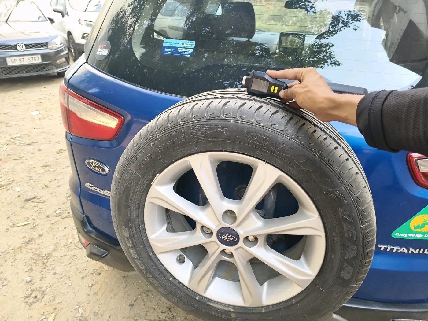 2019 Ford Ecosport TITANIUM 1.5L PETROL, Petrol, Manual, 60,322 km, tyre