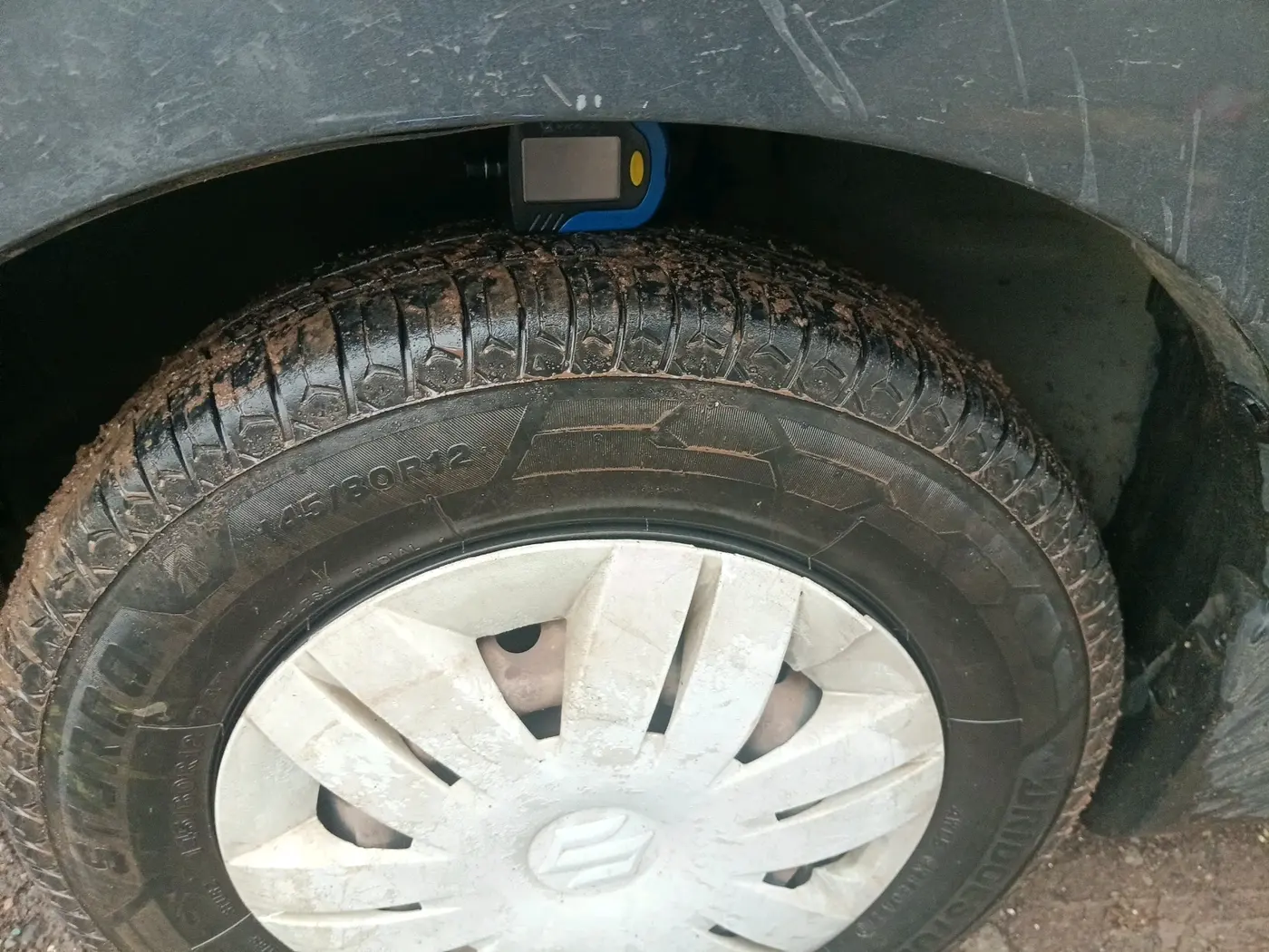 2017 Maruti Alto 800 LXI CNG, CNG, Manual, 1,67,715 km, tyre