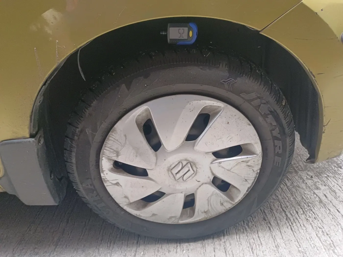 2014 Maruti Celerio VXI, Petrol, Manual, 53,313 km, tyre