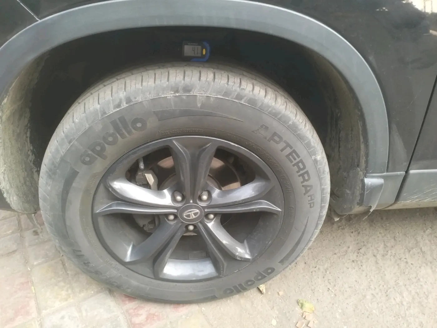 2021 Tata Harrier XT PLUS 2.0L KRYOTEC DARK EDITON, Diesel, Manual, 45,828 km, tyre