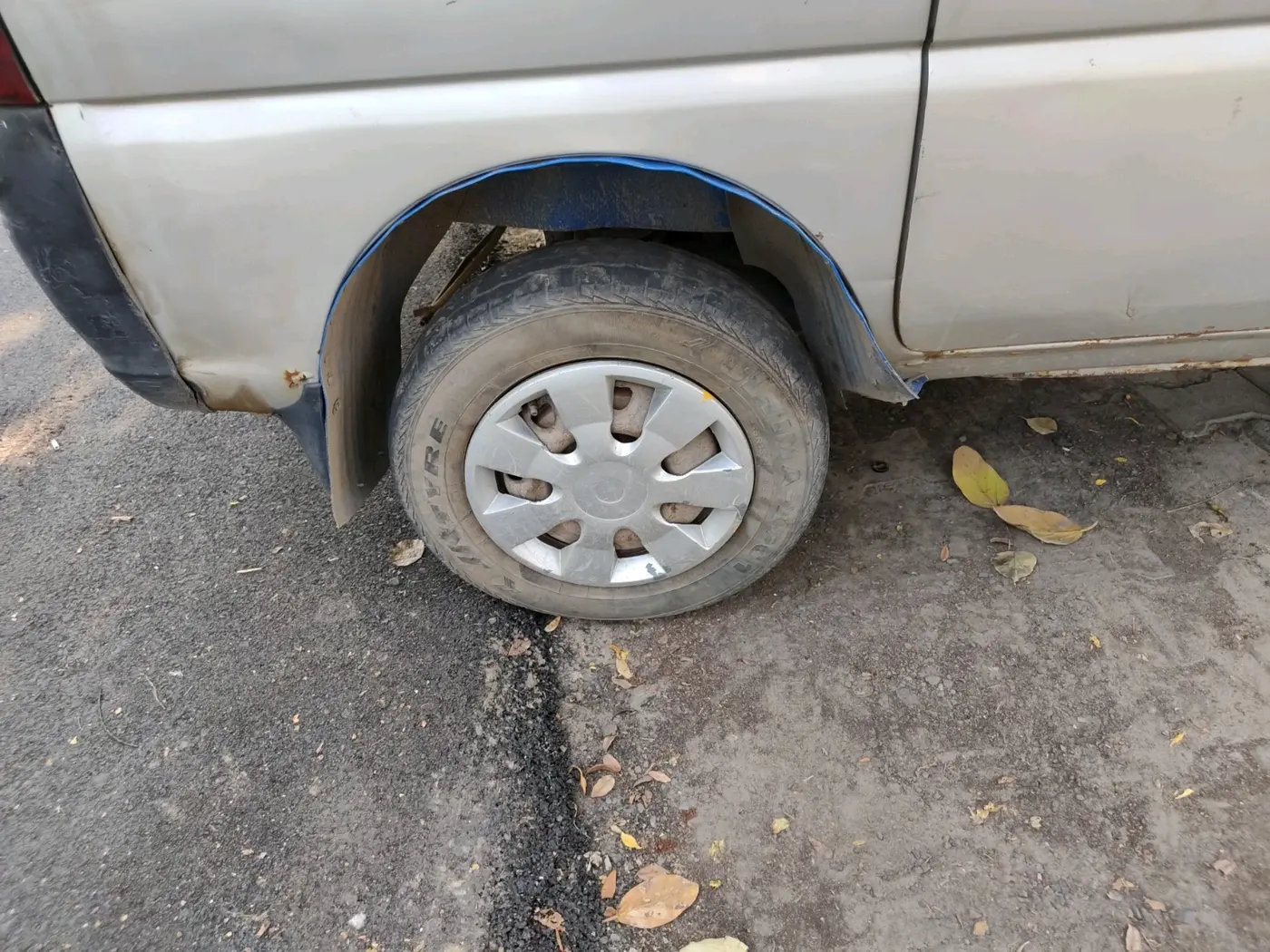 2016 Maruti Eeco 5 STR WITH A/C+HTR CNG, CNG, Manual, 74,981 km, tyre
