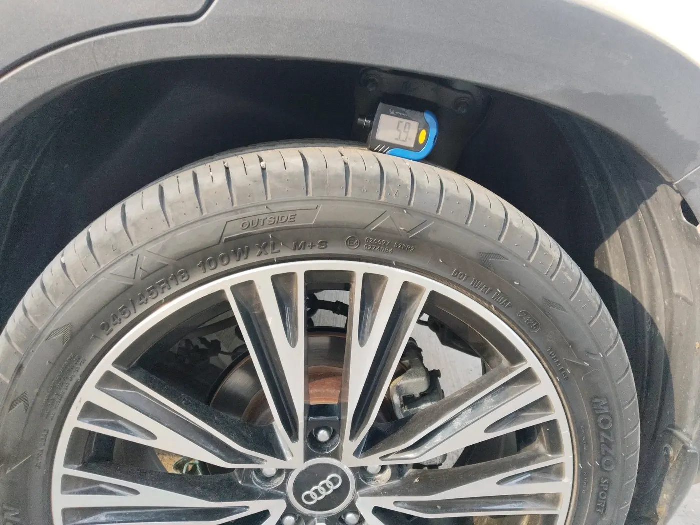 2024 Hyundai Creta E 1.5 DIESEL, Diesel, Manual, 21,465 km, tyre