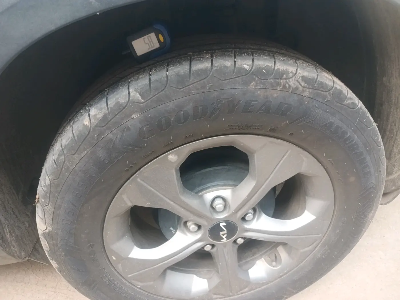 2021 KIA SELTOS HTK PLUS 1.5, Petrol, Manual, 48,775 km, tyre