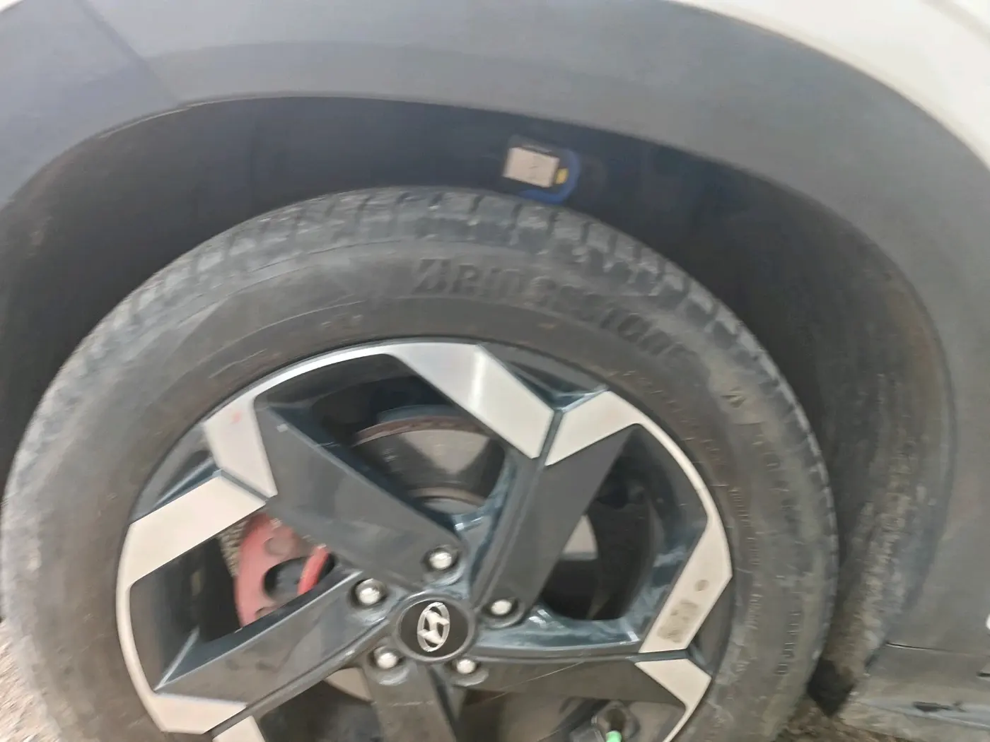2022 Hyundai ALCAZAR 1.5 SIGNATURE (O) AT 6STR, Diesel, Automatic, 1,01,683 km, tyre
