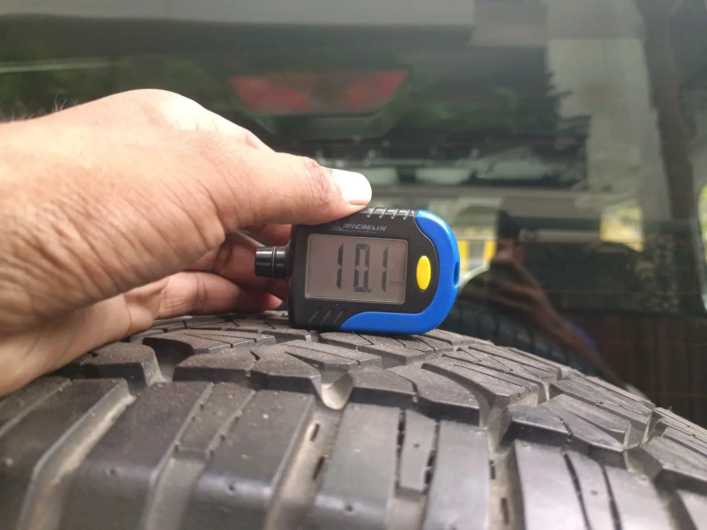 2021 Mahindra Thar LX PETROL HT 4WD AT, Petrol, Automatic, 22,166 km, tyre
