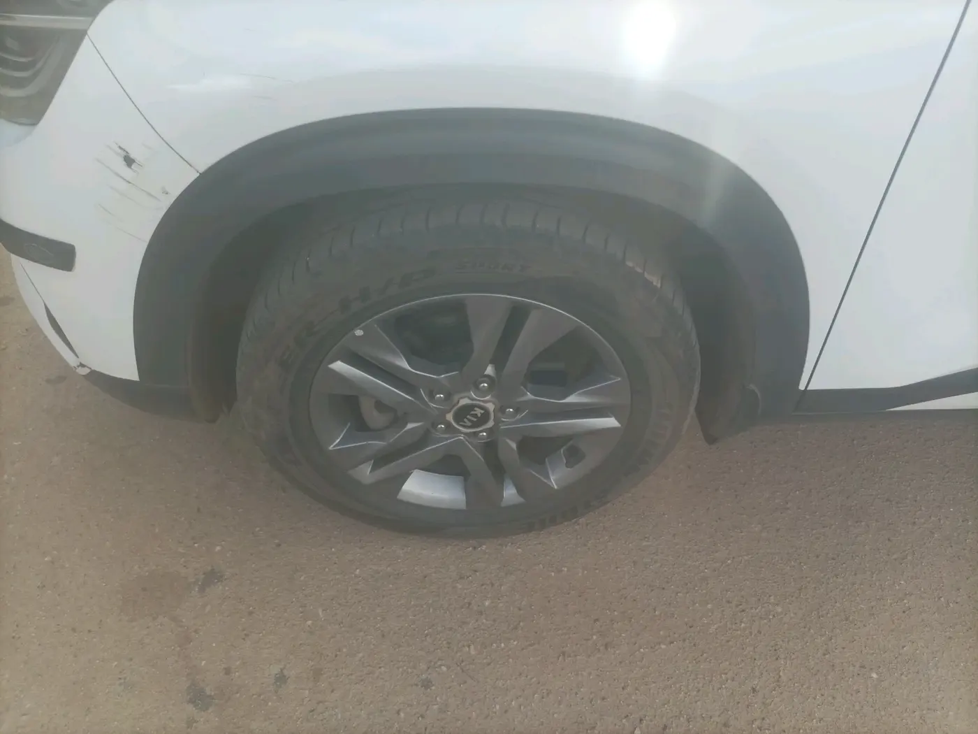 2020 KIA SELTOS HTX 1.5 DIESEL, Diesel, Manual, 1,44,026 km, tyre