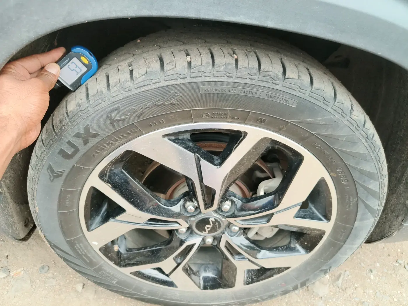 2023 KIA SELTOS  GTX Plus 1.5 Turbo Petrol DCT, Petrol, Automatic, 56,476 km, tyre
