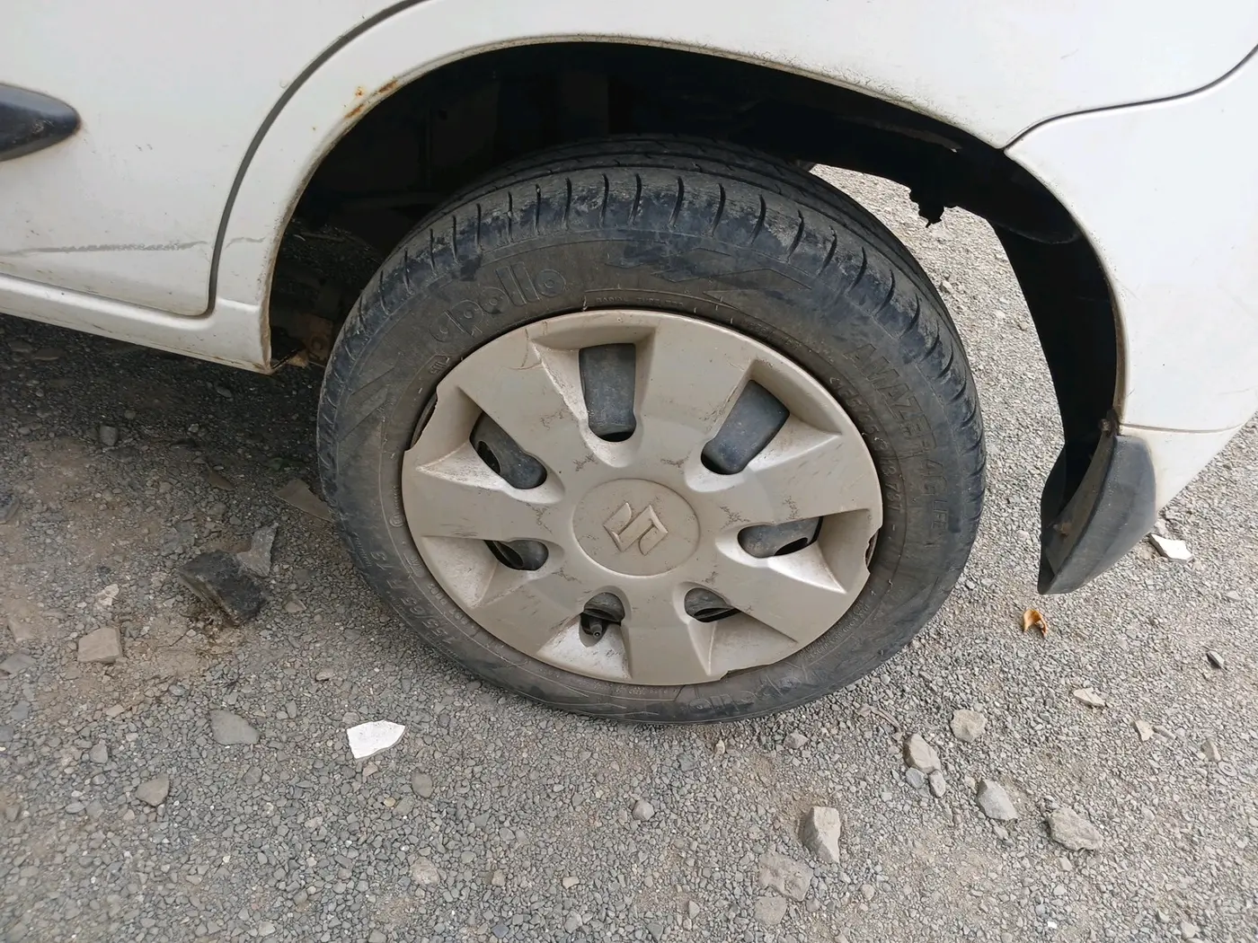 2013 Maruti Alto K10 VXI, Petrol, Manual, 65,317 km, tyre