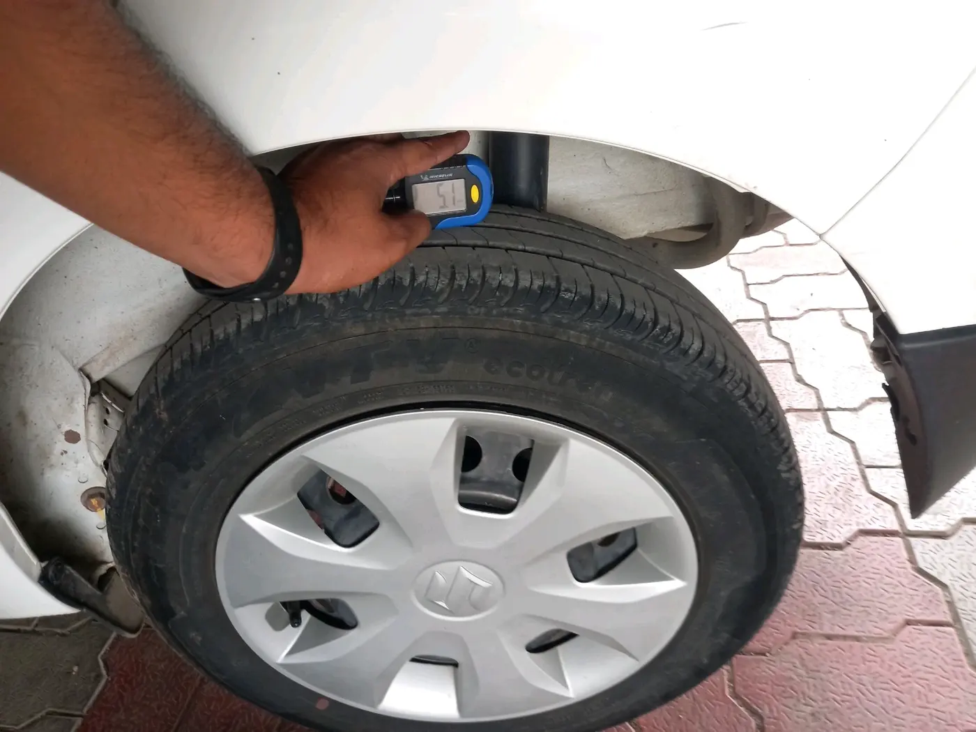 2023 Maruti New Wagon-R VXI 1.0, Petrol, Manual, 19,021 km, tyre