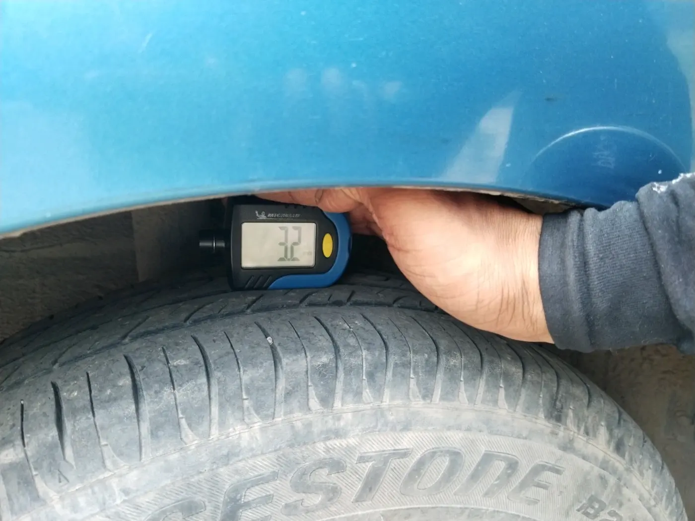 2014 Maruti Celerio VXI AMT, Petrol, Automatic, 1,01,065 km, tyre