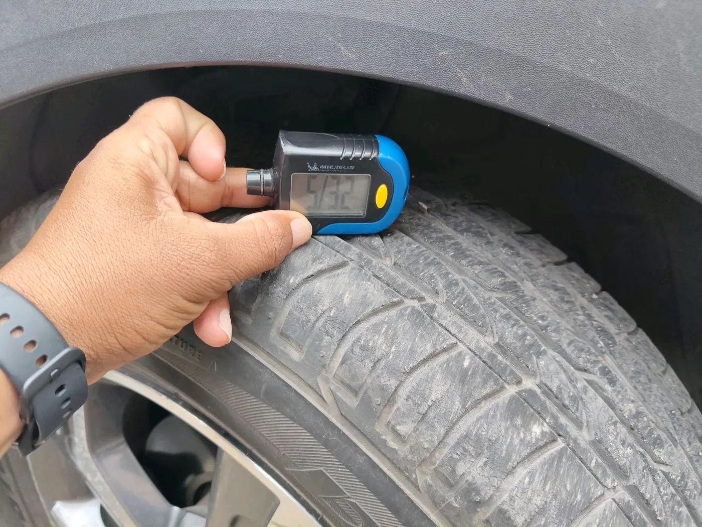 2018 Hyundai Creta SX AT 1.6 DIESEL, Diesel, Automatic, 75,721 km, tyre