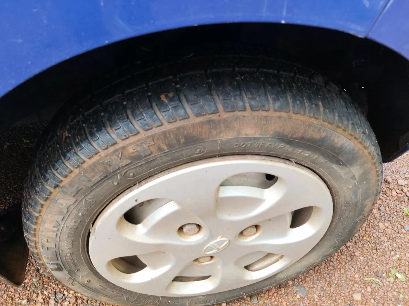 2017 Tata Nano TWIST XTA, Petrol, Automatic, 37,380 km, tyre