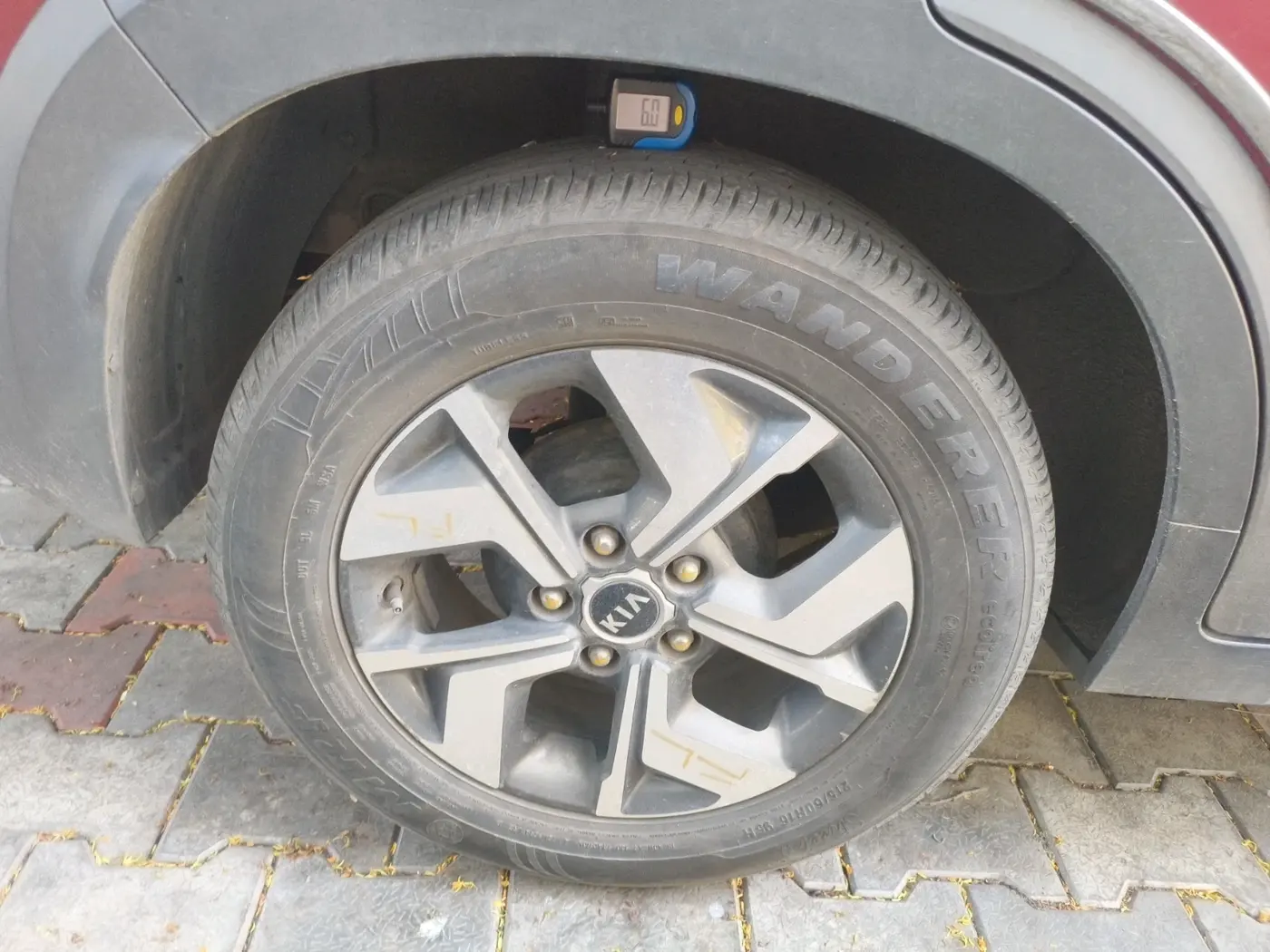 2020 KIA SONET HTX PLUS 1.0 IMT, Petrol, Manual, 21,860 km, tyre