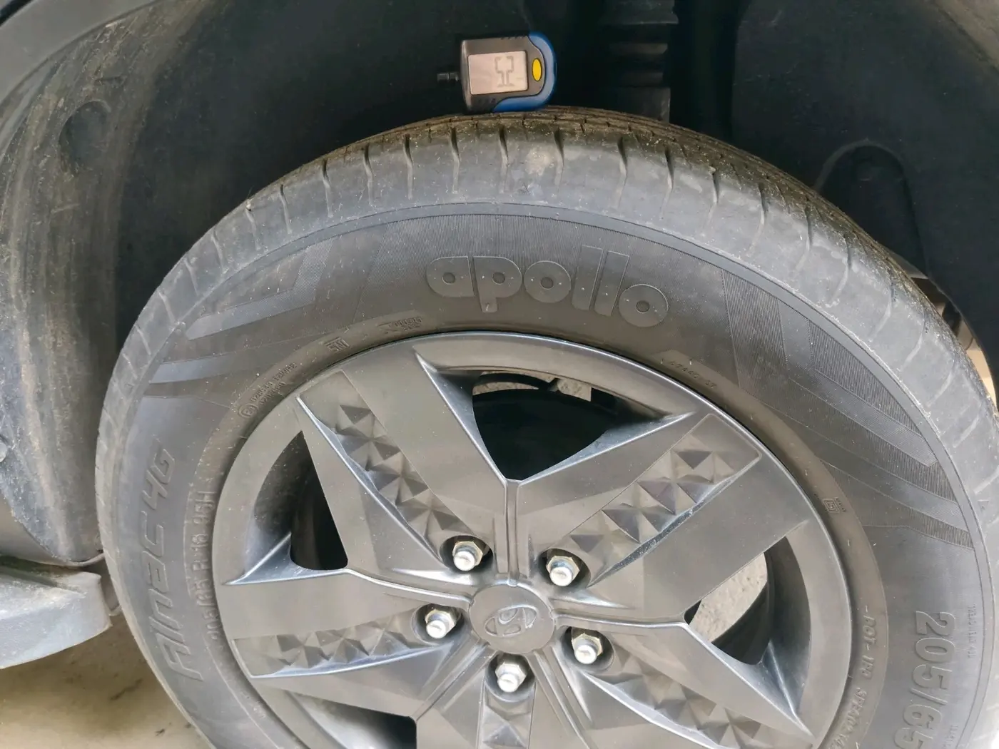 2021 Hyundai Creta S 1.5 PETROL, Petrol, Manual, 27,248 km, tyre