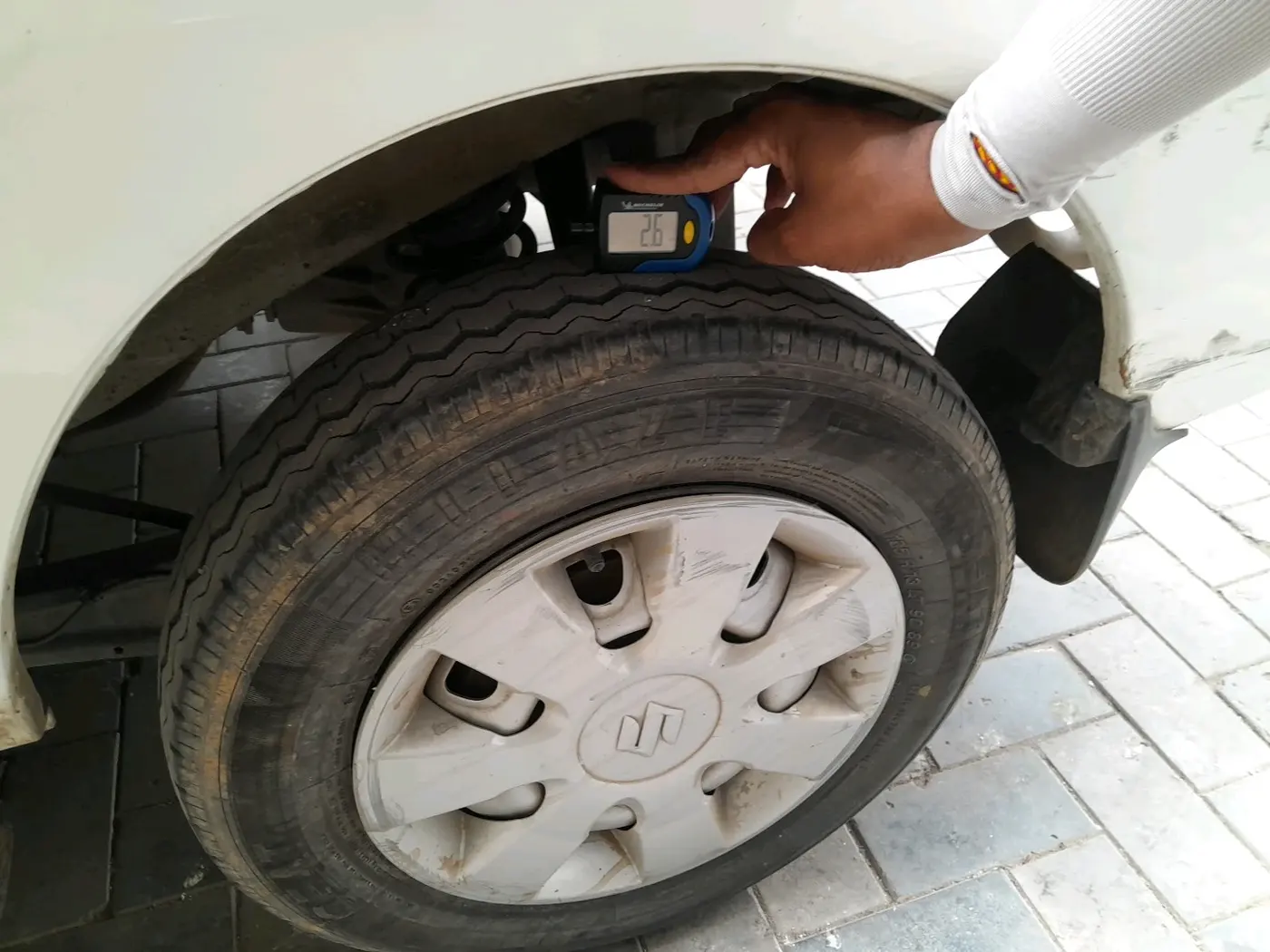 2021 Maruti Eeco 5 STR WITH A/C+HTR, Petrol, Manual, 18,630 km, tyre