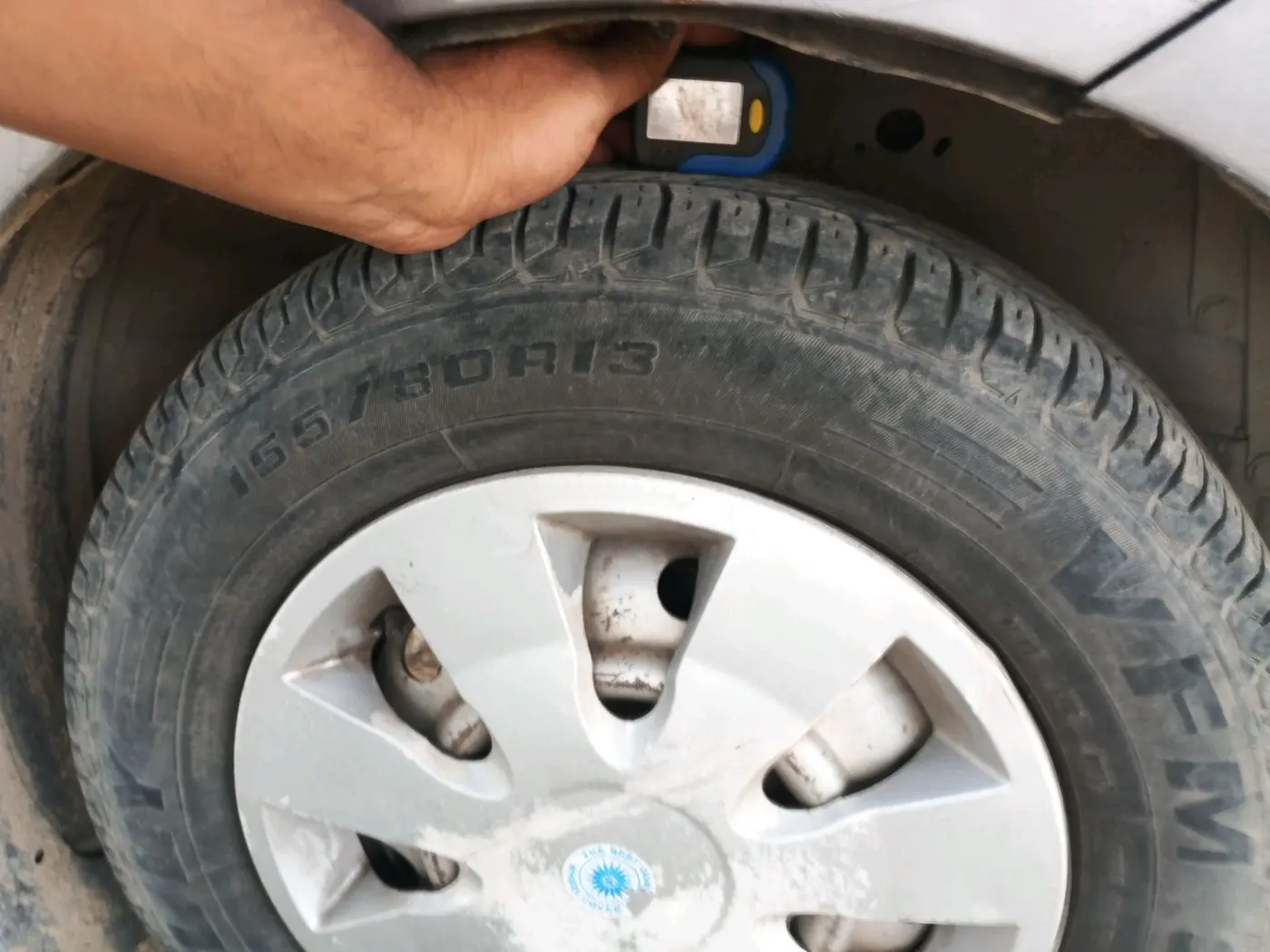 2018 Maruti Wagon R 1.0 LXI CNG, CNG, Manual, 58,261 km, tyre