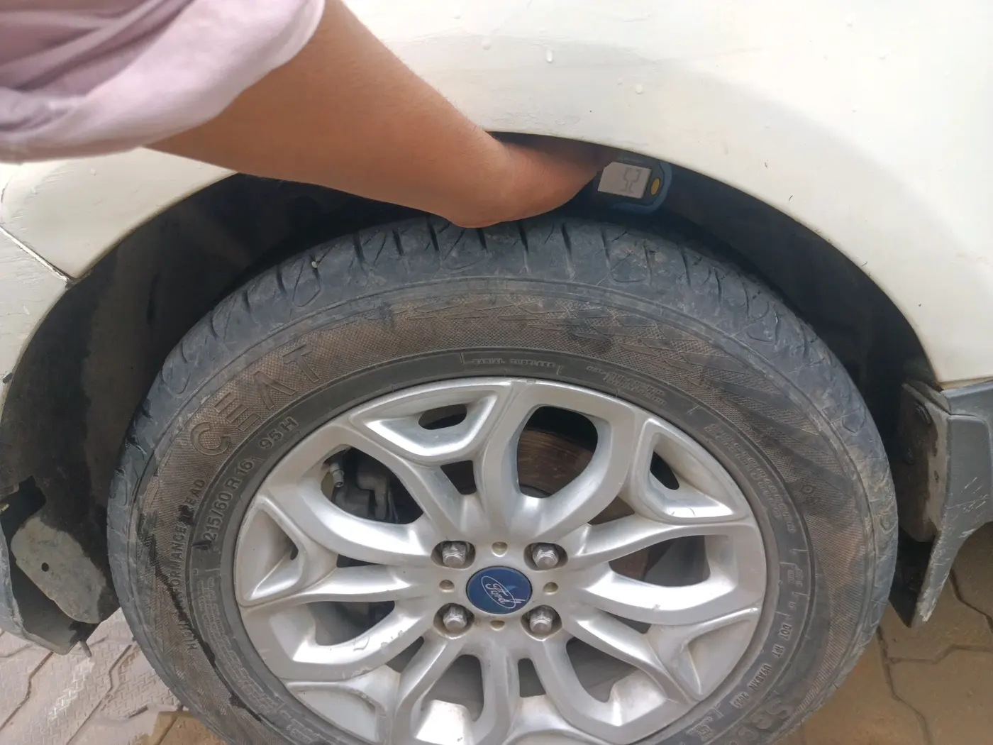 2016 Ford Ecosport TITANIUM 1.5L PETROL, Petrol, Manual, 48,538 km, tyre