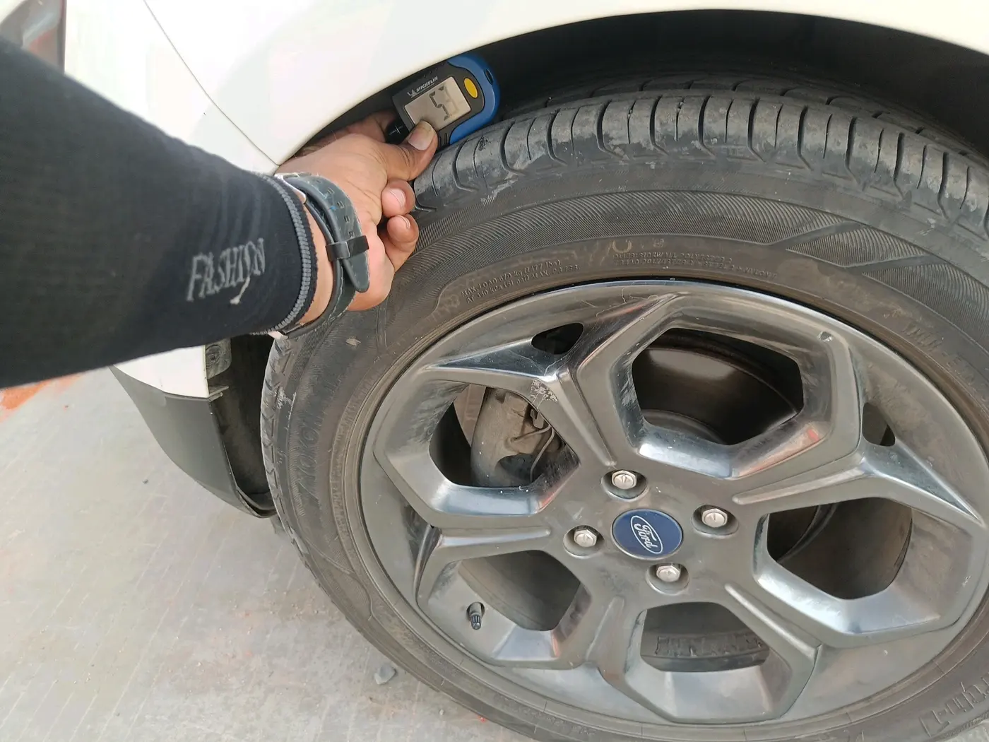 2019 Ford Ecosport TITANIUM + 1.5L DIESEL, Diesel, Manual, 98,126 km, tyre