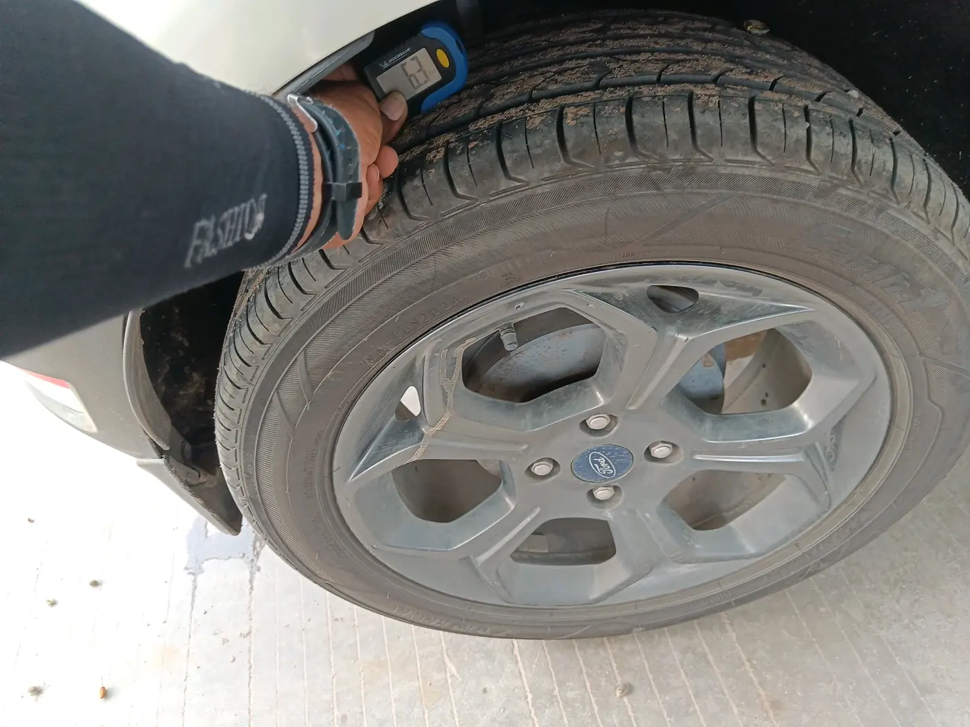 2019 Ford Ecosport TITANIUM + 1.5L DIESEL, Diesel, Manual, 98,126 km, tyre